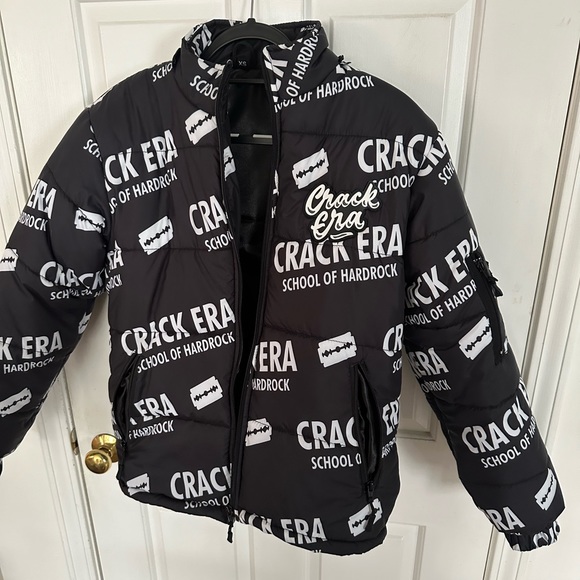 Crack era school of hard rock Rochester puffer coat - Picture 5 of 7